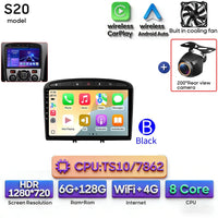 Autoradio CarPlay Peugeot 308, RCZ et 408 – Écran 9 pouces, Android 16, vue 12