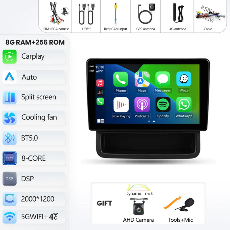 Autoradio CarPlay Renault Trafic 2, Opel Vivaro A et Nissan Primastar (2006-2014) – Écran tactile, jusqu'à 16 Go + 512 Go, vue 35