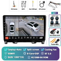 Autoradio CarPlay Honda Jazz 4 et Fit 4 (2020-2022) – Écran QLED, jusqu'à 16 Go + 512 Go, vue 22