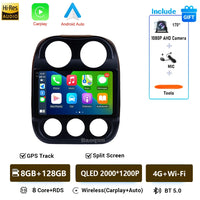 Autoradio CarPlay Jeep Compass et Patriot (2010-2016) – Écran QLED, sans fil, vue 7