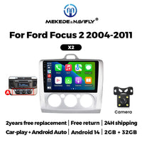 Autoradio CarPlay Ford Focus 2 (2004-2011) – Écran 9 pouces, sans fil, vue 12