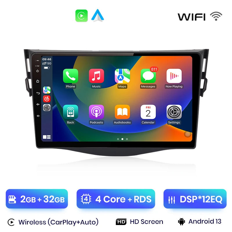 CARPLAY TOYOTA RAV 4 (2007-2011) K2