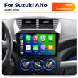 Autoradio CarPlay Suzuki Alto (2009-2016) – Écran 9 pouces, Android 14