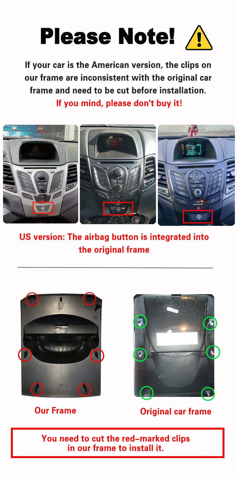 Autoradio CarPlay Ford Fiesta Mk6 et Mk7 (2008-2019) – Écran 9 pouces, jusqu'à 8 Go + 256 Go, vue 8