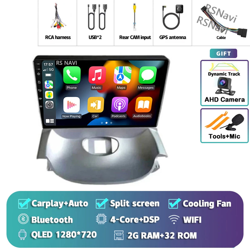 Autoradio CarPlay Peugeot 206 et Citroën C2 (2004-2013) – Écran QLED 9 pouces, jusqu'à 16 Go + 512 Go, vue 37
