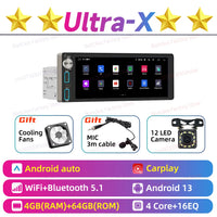 Autoradio CarPlay Renault Twingo 2 (2007-2016) – Écran 6,86 pouces 1 DIN, jusqu'à 4 Go + 64 Go, vue 30