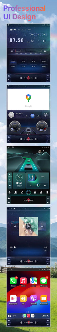Autoradio CarPlay Hyundai ix35 (2009-2015) – Écran vertical 9,7 pouces, jusqu'à 8 Go + 256 Go, vue 24