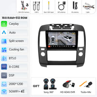 Autoradio CarPlay Nissan Navara D40 (2004-2010) – Écran 9 pouces, Android 16, vue 27