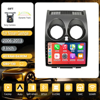 Autoradio CarPlay Nissan Qashqai J10 (2006-2013) – Écran 9 pouces, jusqu'à 16 Go + 256 Go, vue 25