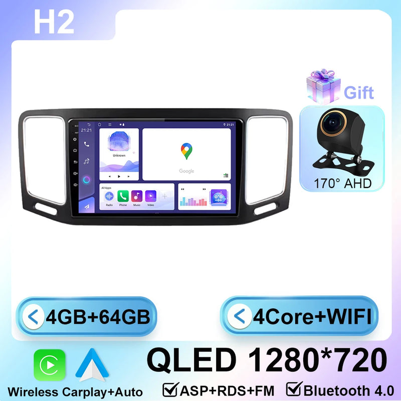 Autoradio CarPlay Volkswagen Sharan et Seat Alhambra 7N (2010-2022) – Écran 9 pouces, Android 16, vue 41