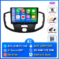 Autoradio CarPlay Ford Transit (2015-2018) – Écran 9 pouces, 4G, jusqu'à 12 Go + 256 Go, vue 23