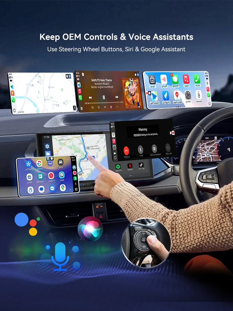 Adaptateur CarPlay Sans Fil USB-C Mini – CarPlay et Android Auto, Wi-Fi 5 GHz, Bluetooth 5.0, vue 4