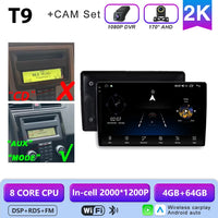 Autoradio CarPlay Volvo C30, S40, V50 et C70 (2004-2012) – Écran 9 pouces, jusqu'à 12 Go + 256 Go, vue 43