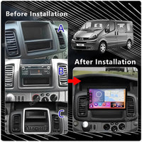 Autoradio CarPlay Renault Trafic 2, Opel Vivaro A et Nissan Primastar (2006-2014) – Écran tactile, jusqu'à 16 Go + 512 Go, vue 8