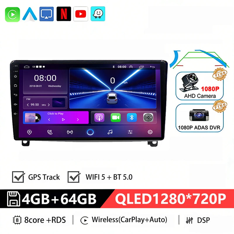 Autoradio CarPlay Peugeot 407 (2004-2011) – Android 16, boîtier CAN bus fourni, jusqu'à 8 Go + 256 Go, vue 34