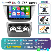 Autoradio CarPlay Mitsubishi Lancer 9 CS (2000-2010) – Écran 9 pouces 2K, jusqu'à 12 Go + 256 Go, vue 23