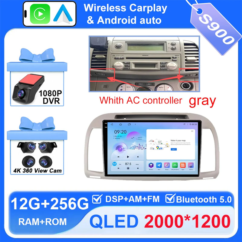 Autoradio CarPlay Nissan Micra K12 (2002-2010) – Écran 9 pouces, jusqu'à 12 Go + 256 Go, vue 38