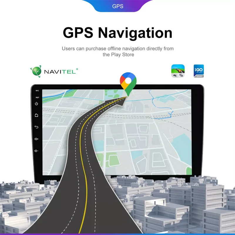 Autoradio CarPlay Nissan Navara NP300 D23 (2014-2021) – Écran 9 pouces, Android 16, vue 9