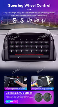 Autoradio CarPlay Renault Koleos (2008-2016) – Écran 9 pouces sans fil, jusqu'à 16 Go + 512 Go, vue 25