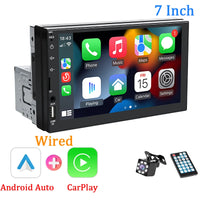 Autoradio CarPlay 1 DIN Universel – Écran 7 Pouces, Filaire, Télécommande, vue 24