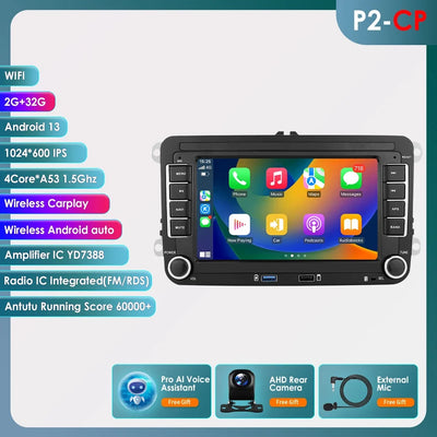 Volkswagen Autoradio Android Multimédia GPS Golf Polo Passat