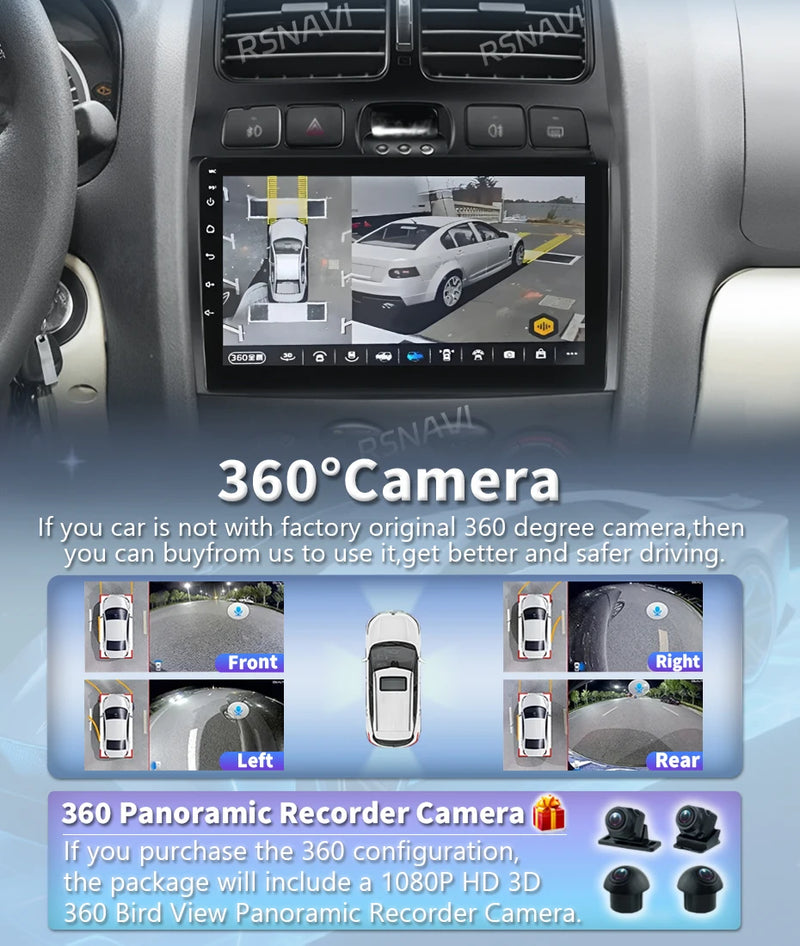Autoradio CarPlay Hyundai Santa Fe Classic et SM (2006-2012) – Écran QLED 9 pouces, vue 22