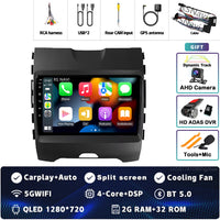 Autoradio CarPlay Ford Ranger, Everest et Edge (2015-2018) – Écran 9 pouces, jusqu'à 16 Go + 512 Go, vue 27