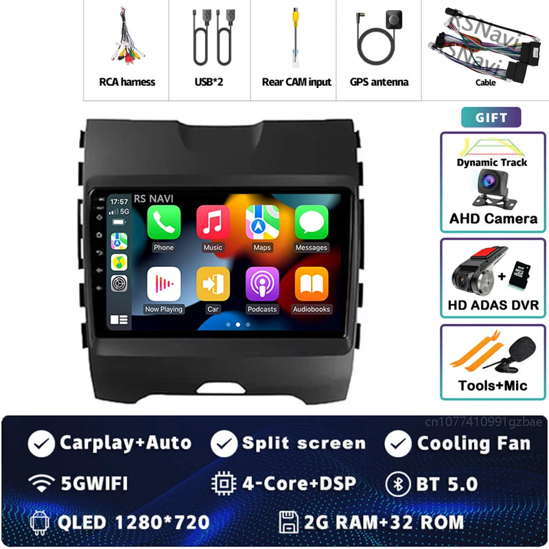 Autoradio CarPlay Ford Ranger, Everest et Edge (2015-2018) – Écran 9 pouces, jusqu'à 16 Go + 512 Go, vue 27
