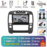 Autoradio CarPlay Nissan Navara D40 (2004-2010) – Écran 9 pouces, Android 16, vue 37