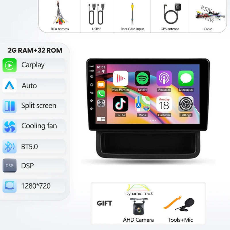 Autoradio CarPlay Renault Trafic 2, Opel Vivaro A et Nissan Primastar (2006-2014) – Écran tactile, jusqu'à 16 Go + 512 Go, vue 30