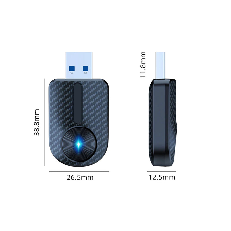 Adaptateur CarPlay Sans Fil USB 2 en 1 – 7 Modèles au Choix, Bluetooth 5.4, Wi-Fi 5,8 GHz, vue 31