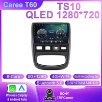 Autoradio CarPlay Dacia Duster 1 (2010-2015) – Écran 9 pouces, jusqu'à 12 Go + 256 Go, vue 50