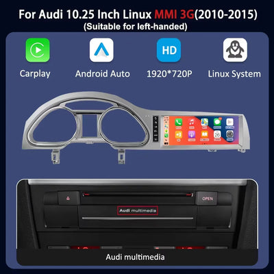 Autoradio Android Audi Q7 4L Écran 10,25 Pouces MMI