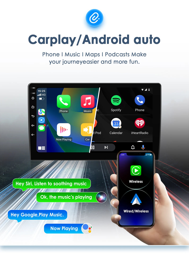 Autoradio CarPlay Mazda CX-5 (2012-2015) – Écran 10,1 pouces, Android 13, vue 3