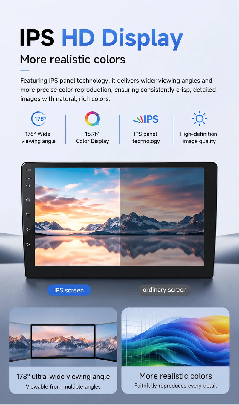 Autoradio CarPlay 2 DIN Universel – Écran 9 ou 10,1 Pouces, Filaire, Caméra en Option, vue 20