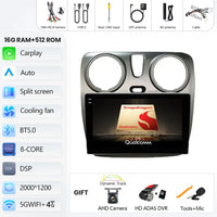Autoradio CarPlay Renault Lodgy et Dacia Dokker (2012-2021) – Écran 9 pouces, Android 16, vue 22