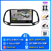 Autoradio CarPlay Fiat Doblo (2015-2019) – Écran 9 pouces, jusqu'à 12 Go + 256 Go, vue 15