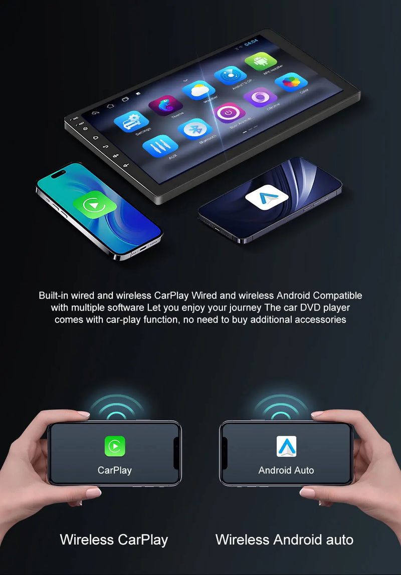 Autoradio CarPlay Dacia Duster 1 (2010-2015) – Écran 9 pouces, jusqu'à 12 Go + 256 Go, vue 14