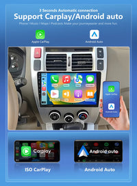 Autoradio CarPlay Hyundai Tucson (2004-2009) – Écran 10 pouces, jusqu'à 16 Go + 256 Go, vue 12