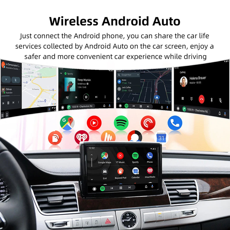 Boîtier CarPlay Audi A8 (2012-2015) MMI 3G – Écran d'origine conservé, sans fil, vue 4