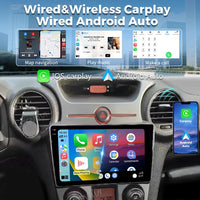 Autoradio CarPlay Kia Carens UN (2006-2012) – Écran 9 pouces, console type B, vue 4