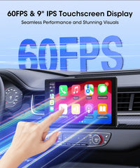 Écran CarPlay Universel Sans Fil 7, 8 ou 9 Pouces – Support Magnétique et Ventouse, vue 9