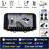 Autoradio CarPlay Hyundai Kona (2018-2022) – Écran 9 pouces, jusqu'à 16 Go + 512 Go, vue 23