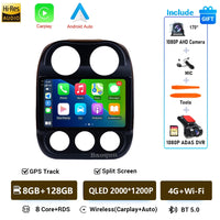 Autoradio CarPlay Jeep Compass et Patriot (2010-2016) – Écran QLED, sans fil, vue 14