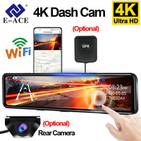 Rétroviseur Caméra 4K Écran Tactile 11,28 Pouces – Caméra Arrière, Wi-Fi 5 GHz, GPS en Option