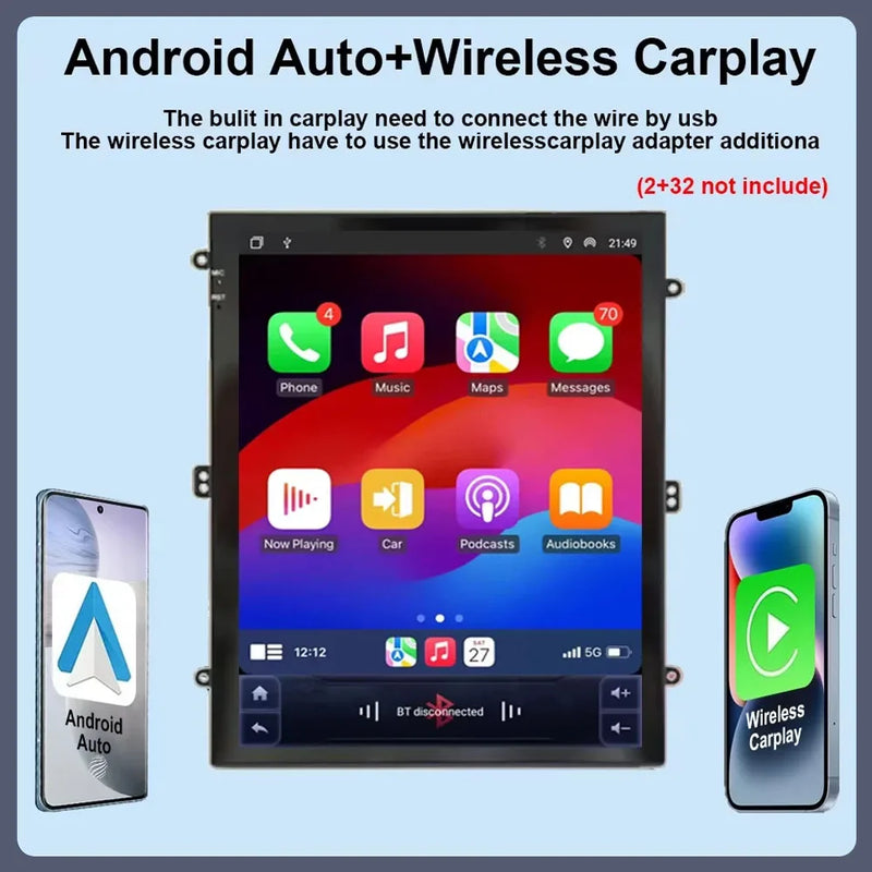 Autoradio CarPlay Hyundai ix35 (2009-2015) – Écran vertical 9,7 pouces, jusqu'à 8 Go + 256 Go, vue 3