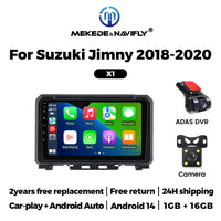 Autoradio CarPlay Suzuki Jimny JB64 et JB74 (2018-2020) – Écran 9 pouces, jusqu'à 2 Go + 32 Go, vue 50