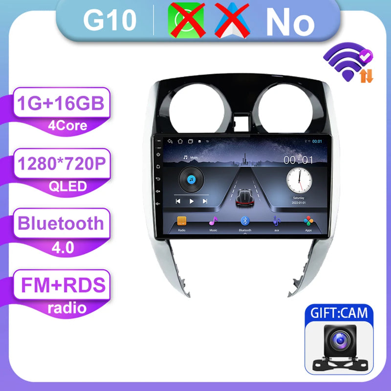 Autoradio CarPlay Nissan Note E12 (2012-2021) – Écran 9 pouces, jusqu'à 8 Go + 256 Go, vue 33