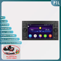 Autoradio CarPlay Ford Focus, Mondeo, S-Max et Kuga (2003-2012) – Écran 7 pouces, 2 DIN, vue 45