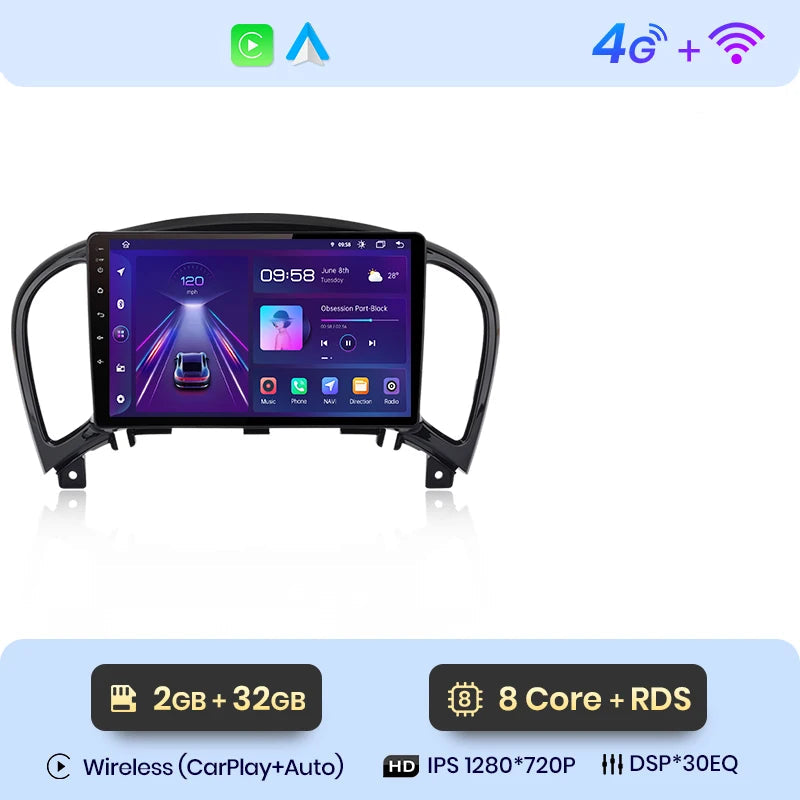 CARPLAY NISSAN JUKE (2010-2014) H4